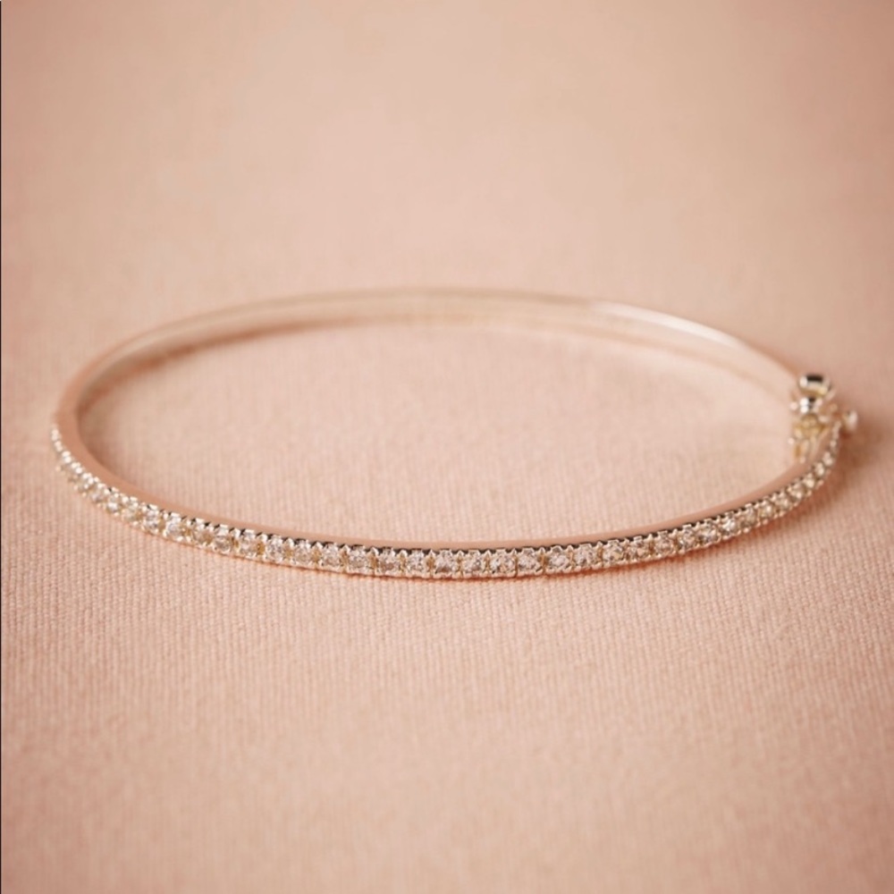 BHLDN Cassiopeia Cuff Bracelet Silver